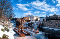 Winter in Boyne City, Michigan